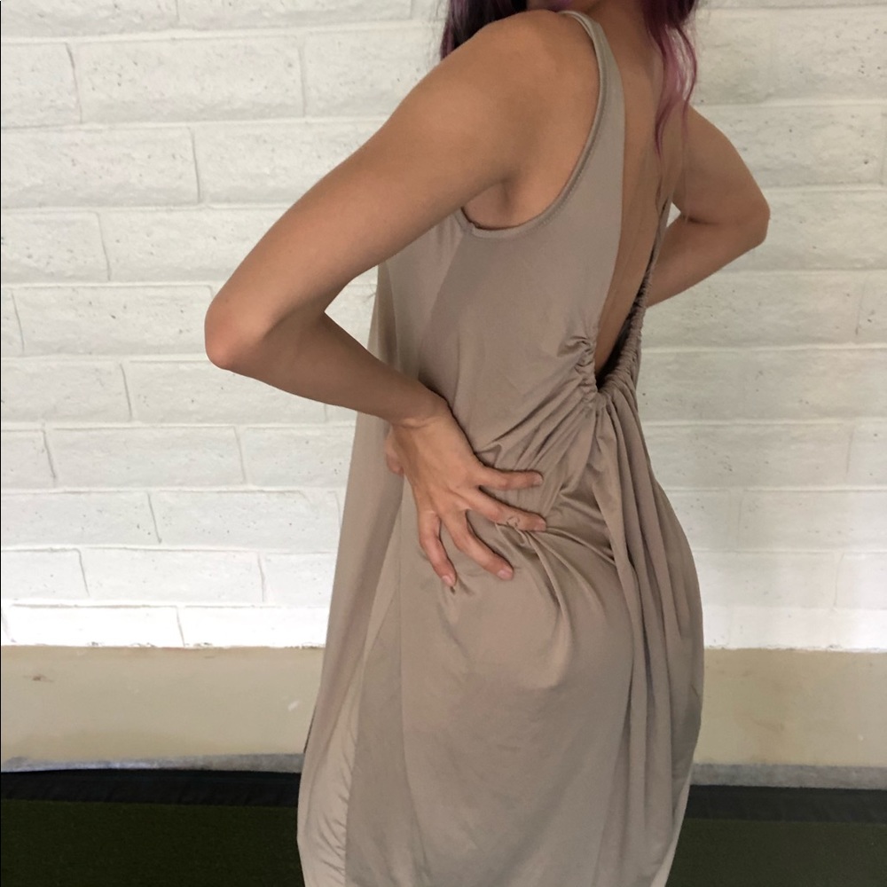 Boho backless dress